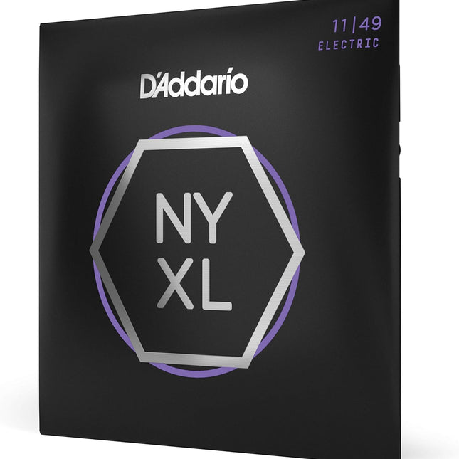 Electric Guitar Strings, Nickel Plated, 1149, Medium Gauge 11-49, 6-String Set, Pack of 1