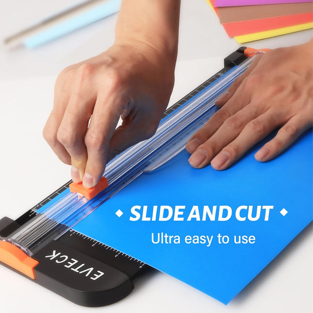 Paper Cutter 12 Inch Paper Trimmer Slider Crafting Scrapbooking