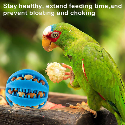 SourcetoHome 2 PCS Parrot Feeder Chew Toy Balls, Bird Treat Ball for Teething, Bird Foraging Toy for Parakeets, Cockatiel, Love Birds and Small Birds - General - detail view 4