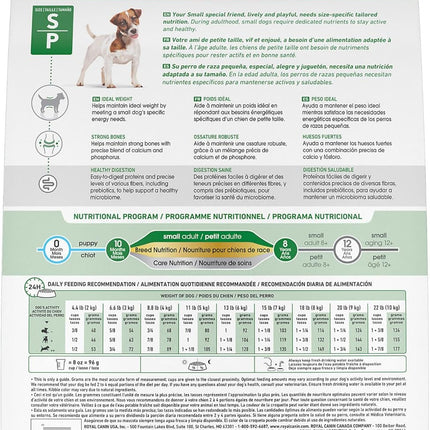 Royal Canin Size Health Nutrition Small Adult Dry Dog Food, 4 lb Bag