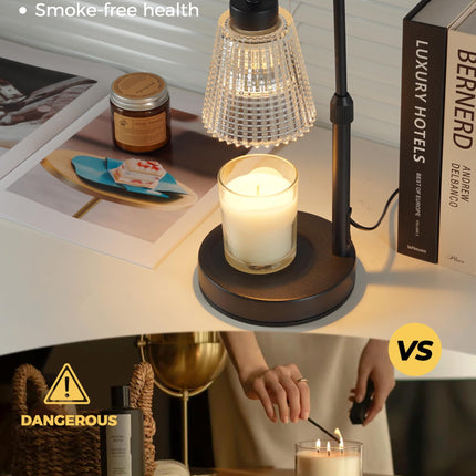 Candle Warmer Lamp with Timer, Birthday Gifts for Women Home Decor
