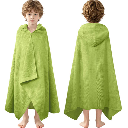 Toddler Hooded Towel Wrap, 3-10 Years, 100% Cotton,Daisy