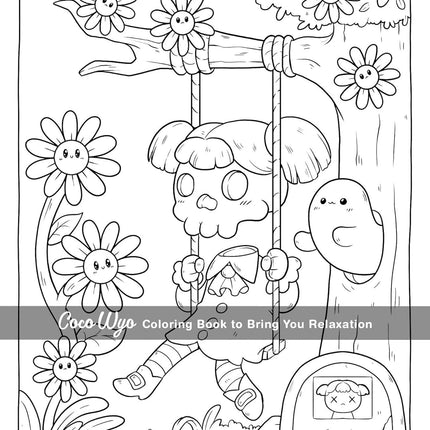 Creepy Cutie: Coloring Book for Adults and Teens Featuring Goth Kawaii and Spooky Cute Creatures of All Kinds and Many More