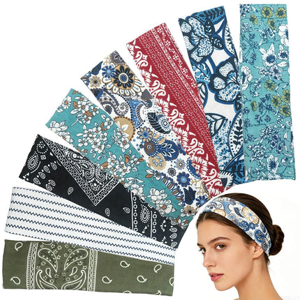 Headbands Polka Dot Headbands for Women,Cloth Soft Cute Hair Bands