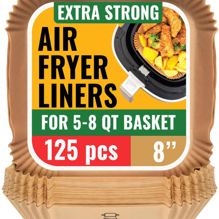 Air Fryer Liners Disposable, Unbleached Parchment Paper Baking Liners