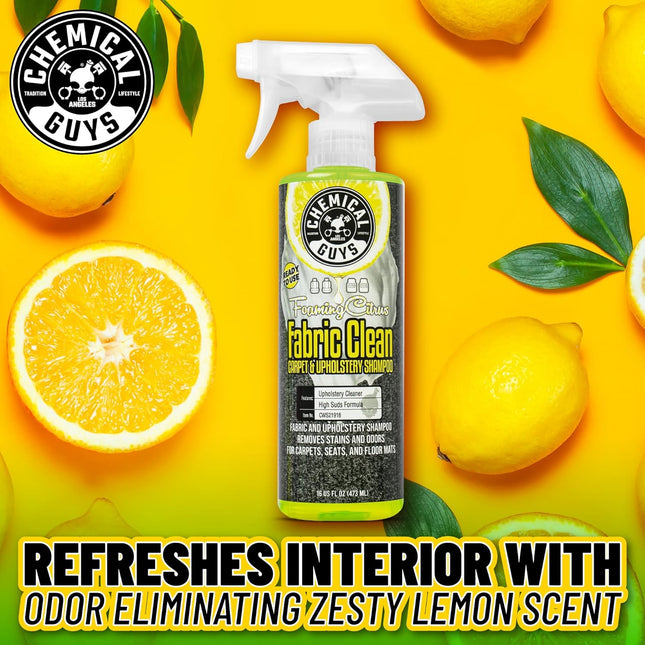 Foaming Citrus Fabric, Carpet & Upholstery Cleaner Spray, 16 oz