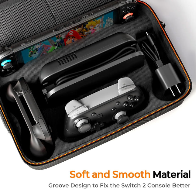 Carrying Case for Nintendo Switch 2 2025, Includes All-In-One Case and Slim Cases, Game Card Slots - photo 2