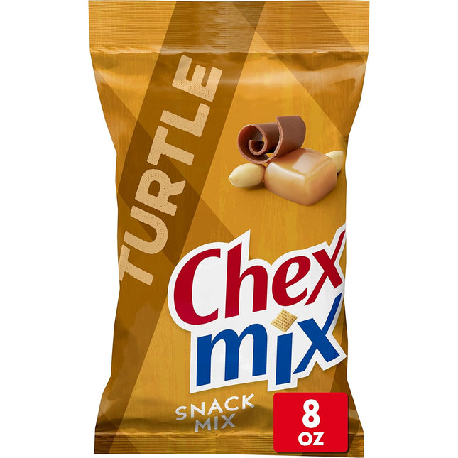 Sweet and Savory Snack Mix, Caramel Popcorn, Peanuts and Pretzels, 8 Oz