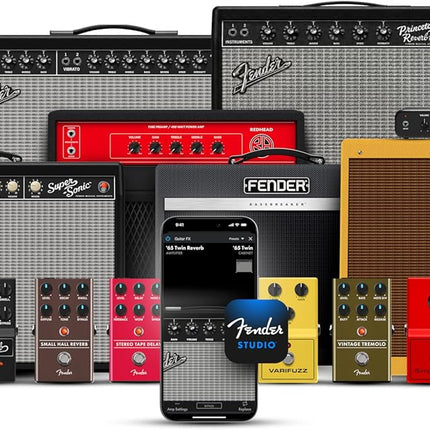 Fender AudioBox GO USB Audio Interface, for Guitarist, Vocalist, or Producer. Includes easy to use software, Fender Studio app, Amp and FX pack to create Studio Quality recordings. PC/Mac