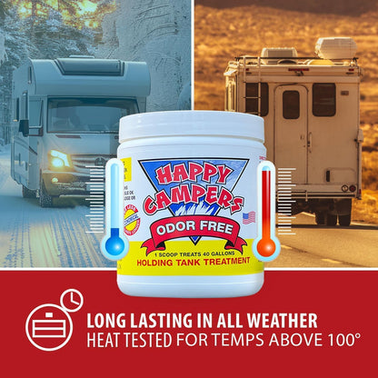 RV Toilet Treatment - Powerful Odor Control, Long-Lasting RV Tank Treatment - Prevents Clogs, Buildup - photo 5