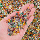 0.5 lb Colorful Agate Aquarium Gravel Rocks