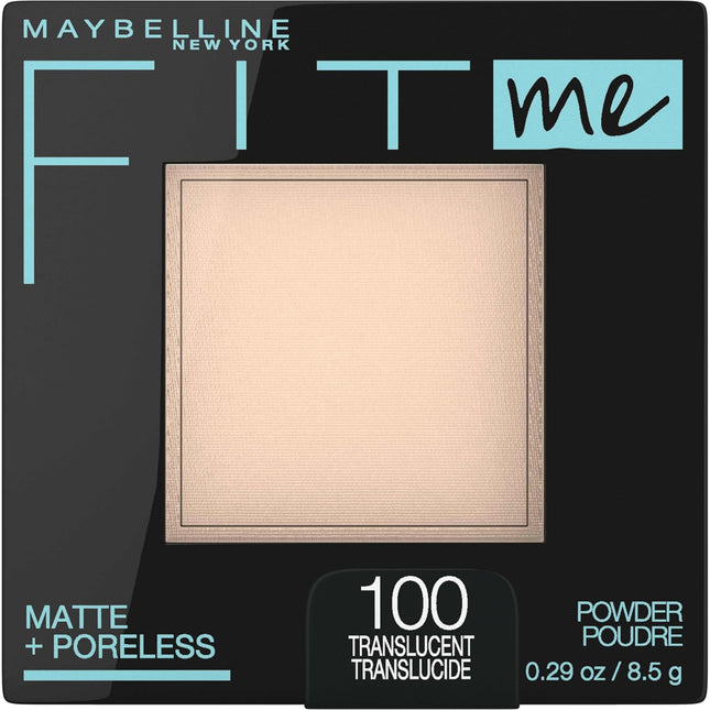 Matte + Poreless Pressed Face Powder Makeup & Setting Powder