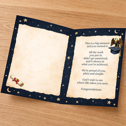 Law School Graduation Card 2026 Law School Graduation Gifts For Women Men Congrats Lawyer Degree Grad Cards For Him Her Son Daughter From Mom Dad Friend 2026 With Envelope Eco Friendly 300GSM Paper