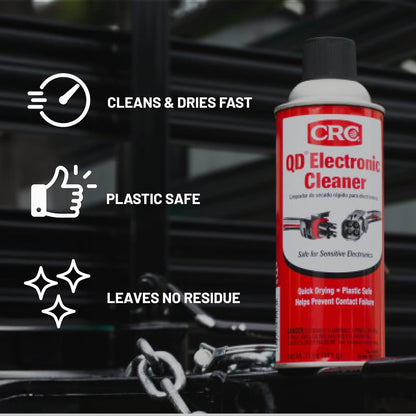 Electronic Contact Cleaner, Petroleum Distillate and Alcohol Formula, 11 Wt Oz - photo 2