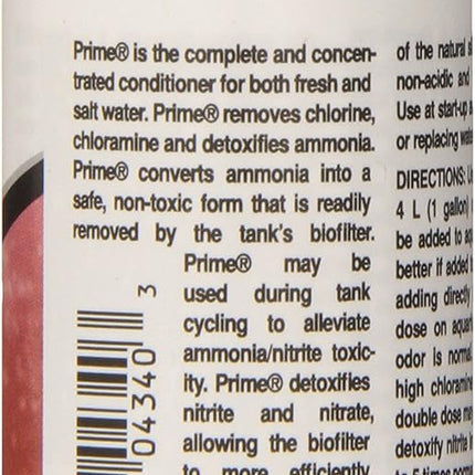 Seachem Prime Fresh and Saltwater Conditioner - Chemical Remover and Detoxifier 50 ml