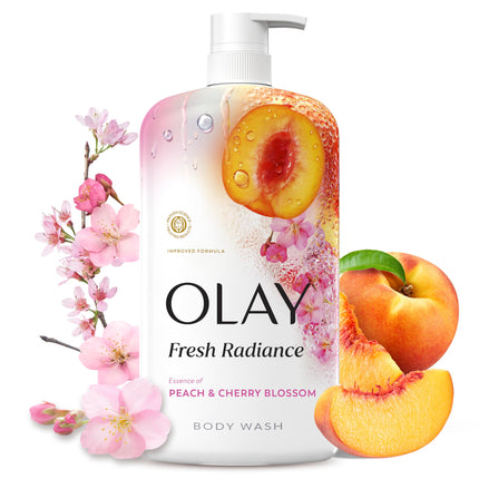 Body Wash for Women, Strawberry & Mint Scent, 29 fl oz