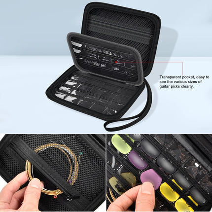 Guitar Pick Holder Case for Fender/for Jim Dunlop/for I-MART/for D'Addario/for Ernie Ball/for ChromaCast All Size Picks