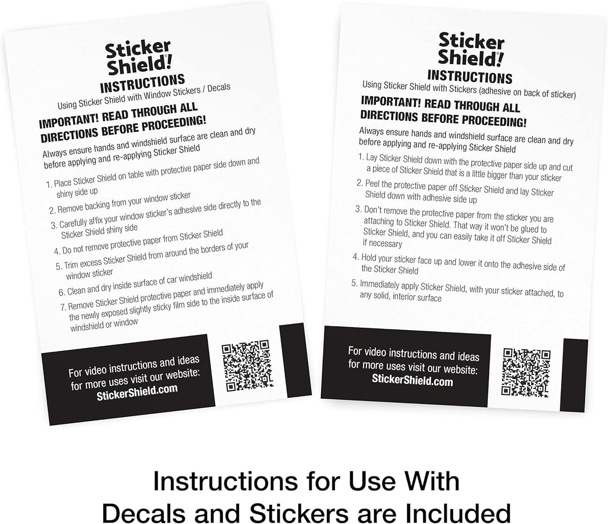 Windshield Sticker Applicator for Easy Application, Removal and - photo 2