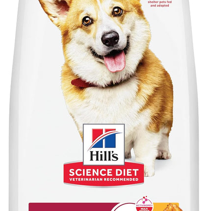 Hill's Science Diet Adult 1-6 Small Bites Dry Dog Food, Chicken & Barley, 5 lb. Bag