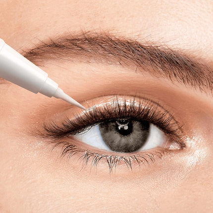 Lash, Eyeliner Lash Glue, 2-in-1 Felt-Tip Eyeliner and Lash's Adhesive, Includes 1 Glue Liner, Long Lasting Wear, Can Be Used with Strip Lashes and Lash's Clusters (Pack of 2)