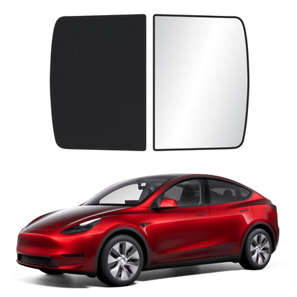 2 Piece Foldable Car Windshield Sun Shade, UV & Heat Protection - photo 11