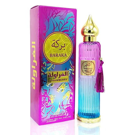 A CENTER Strawberry Women's Eau de Parfum | 3.4 Fl Oz Fruity Floral Gourmand fragrance | Long Lasting Perfume Gift for Her