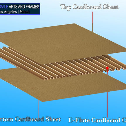 16x20 Large Cardboard Sheets Target Backer 50 Pack 3/16" Thick Corrugated Cardboard Blanks 20x16 Flat Cardboard Dividers, Inserts for Mailers Hard Sheets for Packing, Mailing, Moving, Shipping, Crafts