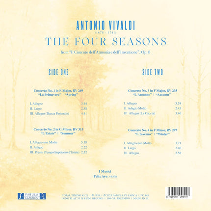 Vivaldi: The Four Seasons – Limited Splatter Edition