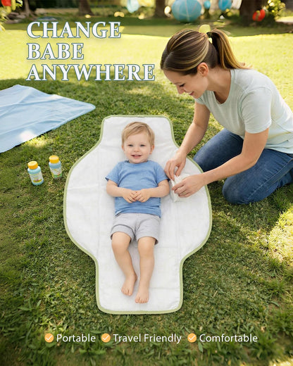 Portable Waterproof Diaper Changing Pad for Travel - photo 2