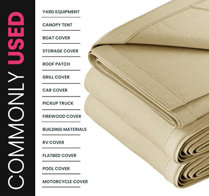 Extreme Heavy Duty 20 OZ Water Resistant Canvas Tarp - photo 5