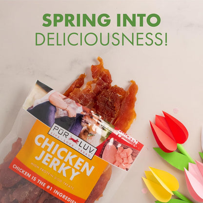 Chicken Jerky Dog Treats, Made with 100% Real Chicken Breast, 16 Ounces, Healthy, Easily Digestible - photo 3