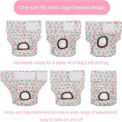 Female Washable Dog Diapers, 3 Pack - photo 2