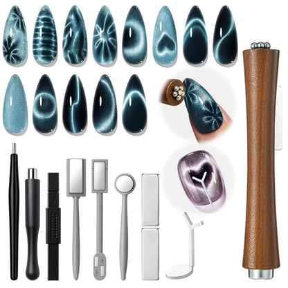 Cat Eye Magnet Set for Gel Nail Art