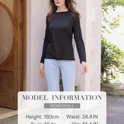 Long Sleeve Shirts for Women Casual Tops School Fall Outfits 2026