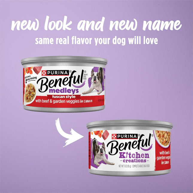 Beef & Garden Veggies Wet Dog Food Topper