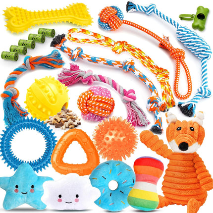 Zeaxuie dog chew toys bundle all pieces