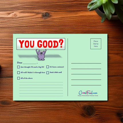 Funny Birthday Card for Women, Men & Friends! Grumpy Cat Photo Joke