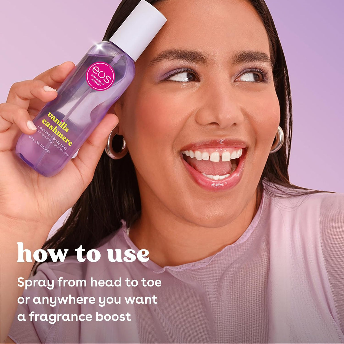 Cashmere Body Mist, Vanilla Musk & Cozy Caramel, 6 fl oz - photo 4