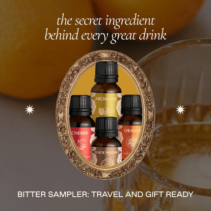 Strongwater - Bitters Sample Set - 4 Flavors, .5oz Each