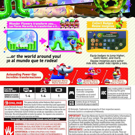 Super Mario Bros.™ Wonder - Nintendo Switch (US Version)
