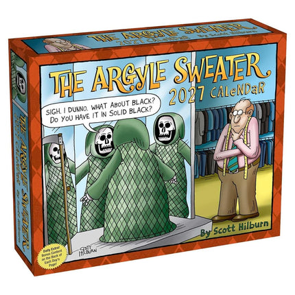 The Argyle Sweater 2027 Day-to-Day Calendar