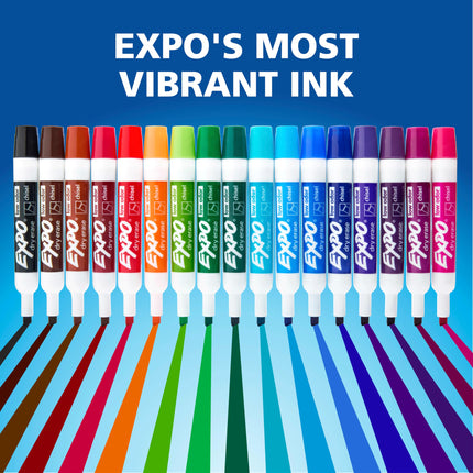 Dry Erase Markers, Low Odor Ink, Chisel Tip, 40 Count - Whiteboard, Calendar, Organization, Essential Supplies for Office, School, Classroom, Teachers