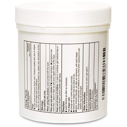 Zinc Oxide Ointment 20%, Skin Protectant Barrier, 16 oz Jar
