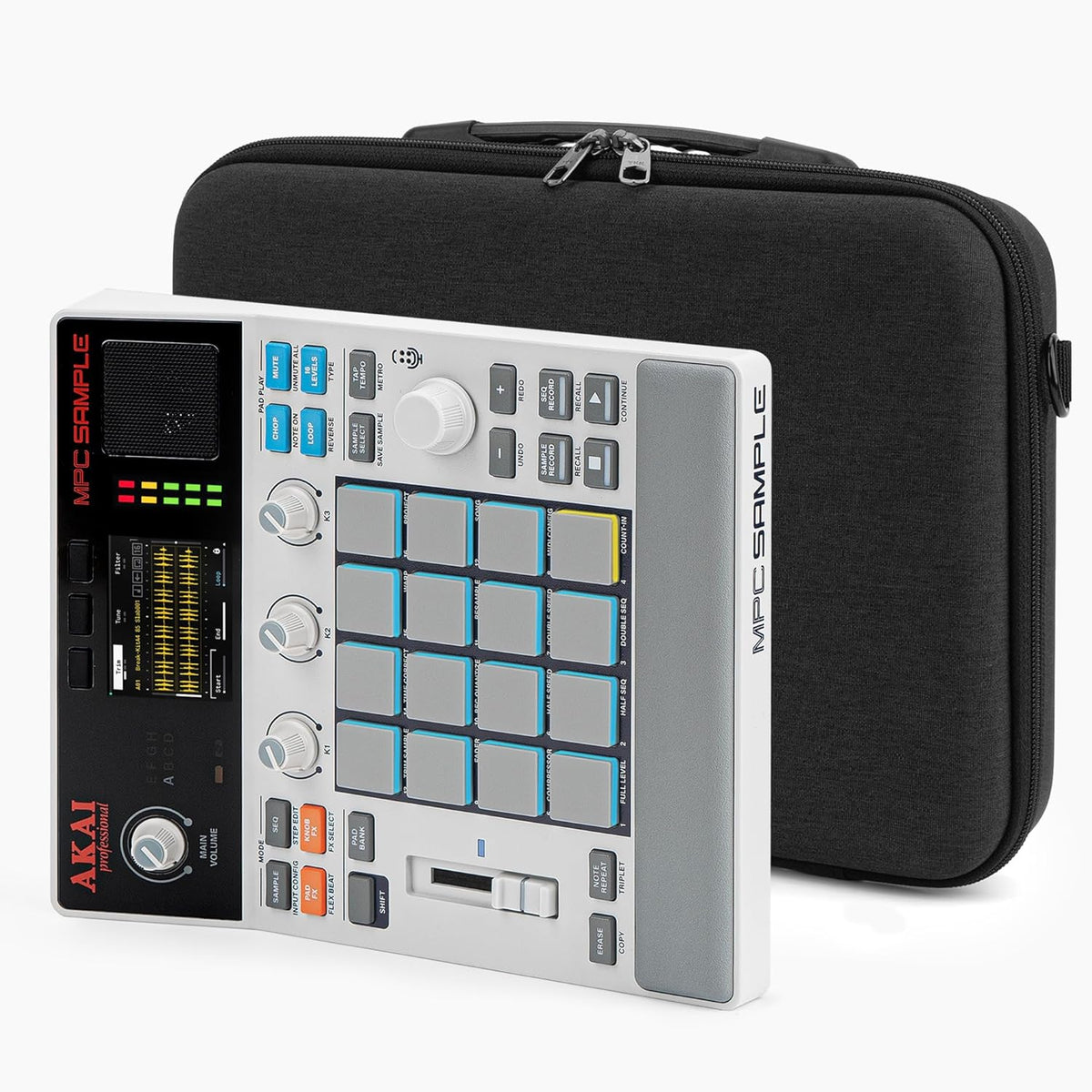 Hard Shell Travel Case for Portable Groovebox and Audio Sampler - Dark Grey - photo 3