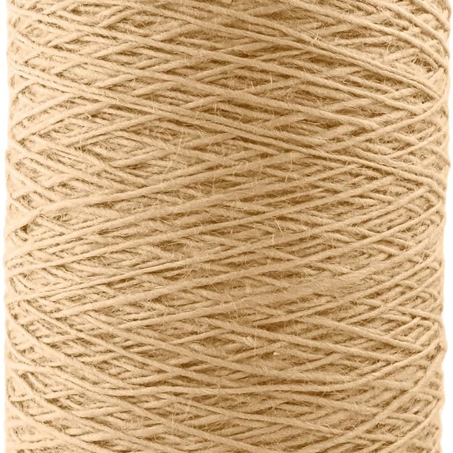 SourcetoHome 1mm x 2500 Feet Natural Jute Rope, Twine for Gardening Tomato Climbing Plant Tie Floristry Crafts Gift Wrapping Packing Decor - General - front view