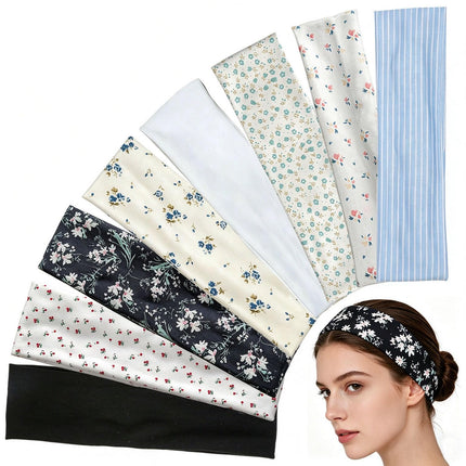 Headbands Polka Dot Headbands for Women,Cloth Soft Cute Hair Bands