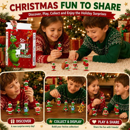 Advent Calendar 2026,Christmas Countdown Calendar with 24 Collectible Advent Calendar for Kids Toddler Teens Boy Girls Adults,Xmas Basket Stuffers Party Favors
