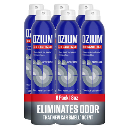 Spray sanitizante de aire y eliminador de olores de 8 Oz.