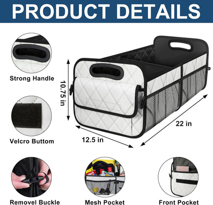 Trunk Organizer with 6 Pockets - Car Storage Accessory for SUVs, Minivans, and Trucks - 50L Waterproof - photo 3