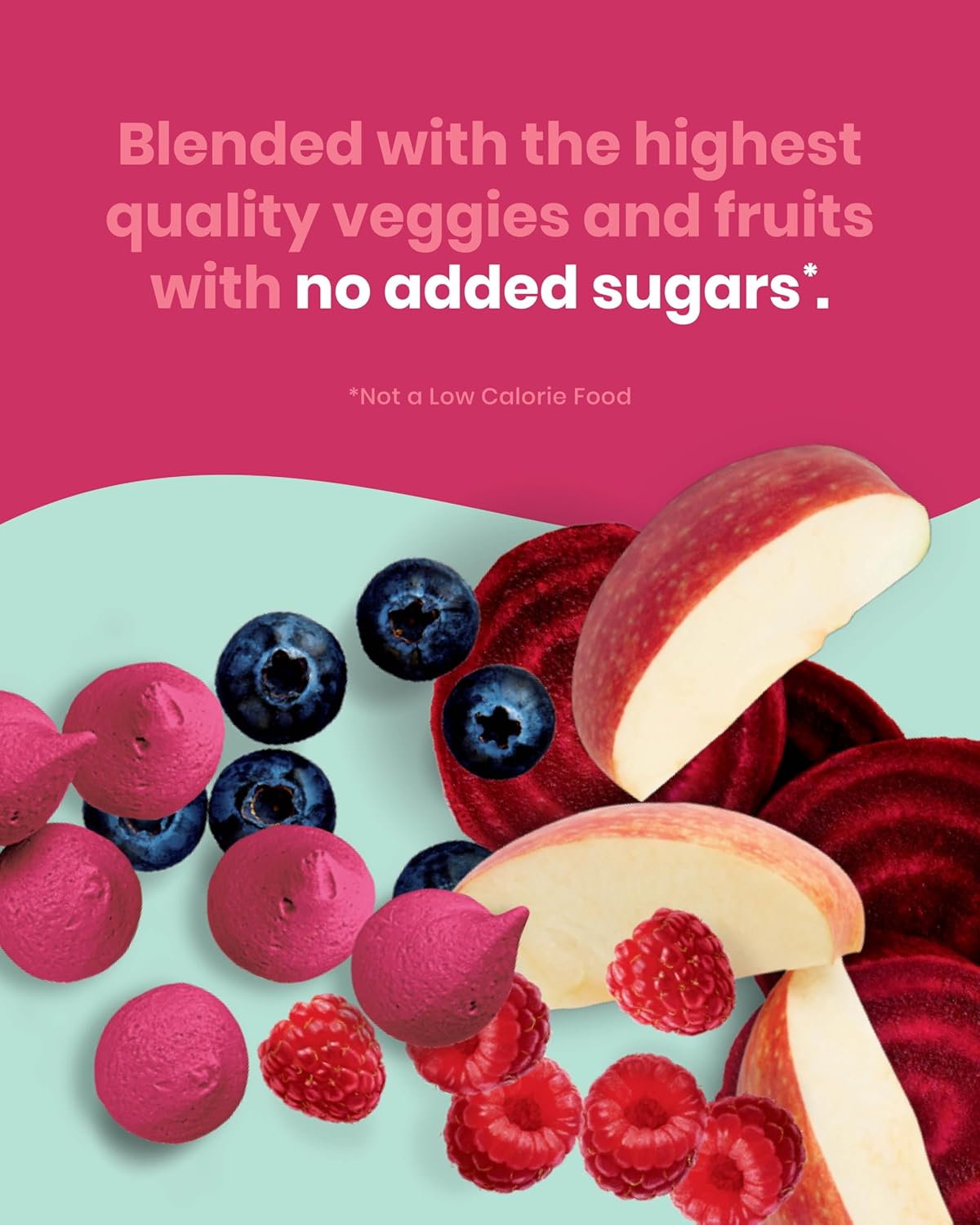 Smoothie Melts - Beets n' Berries - Baby Snacks Made With Fruits and Vegetables - Healthy Toddler Snacks - photo 5